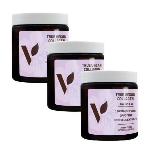 True Vegan Collagen + Biotin & B5( pack of 3)