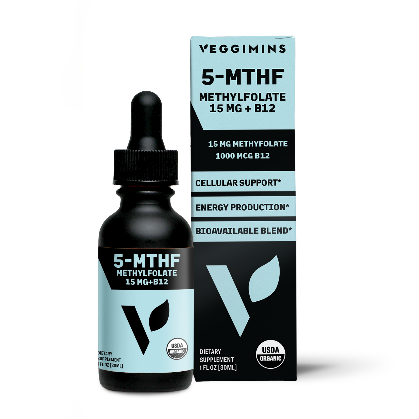 Organic Methylfolate 15mg + B12