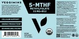 Organic Methylfolate 15mg + B12