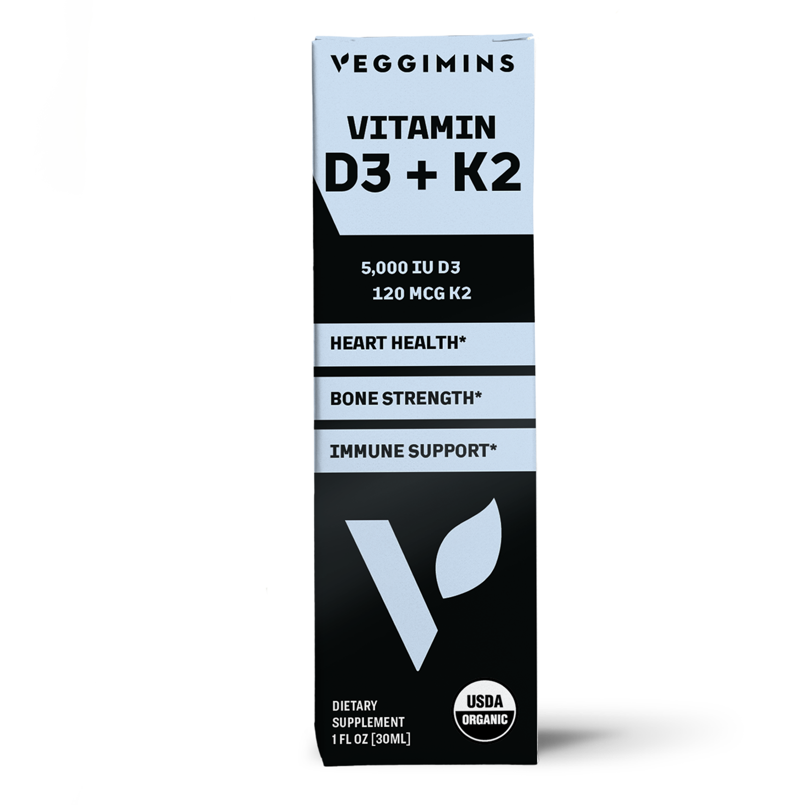 Organic Vitamin D3 + K2