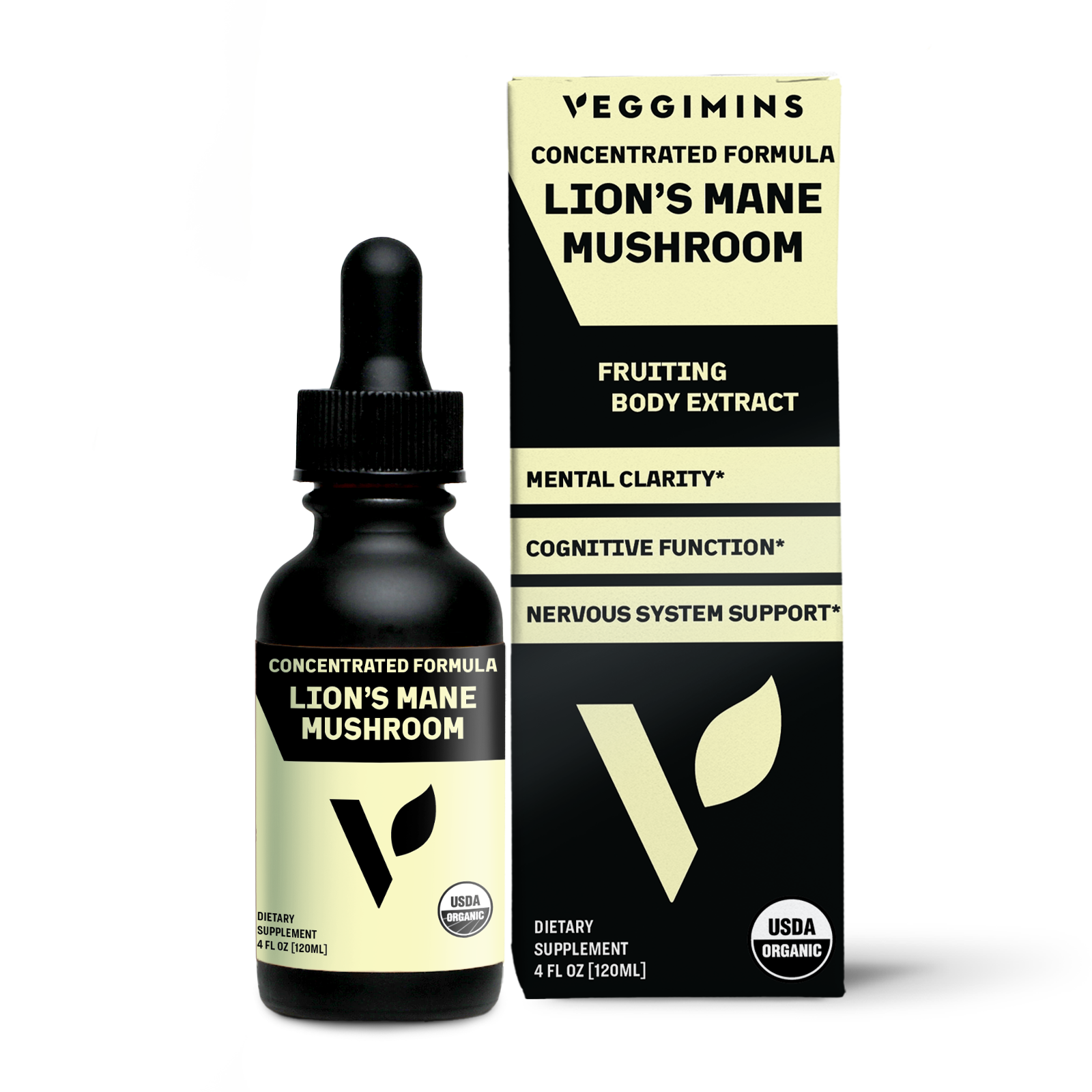Organic Lion's Mane Mushroom, 4oz