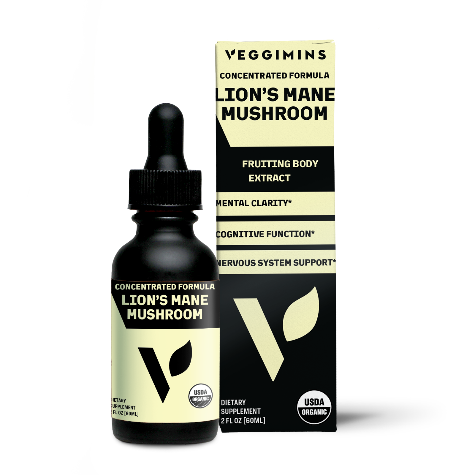 Organic Lion's Mane Mushroom, 2oz