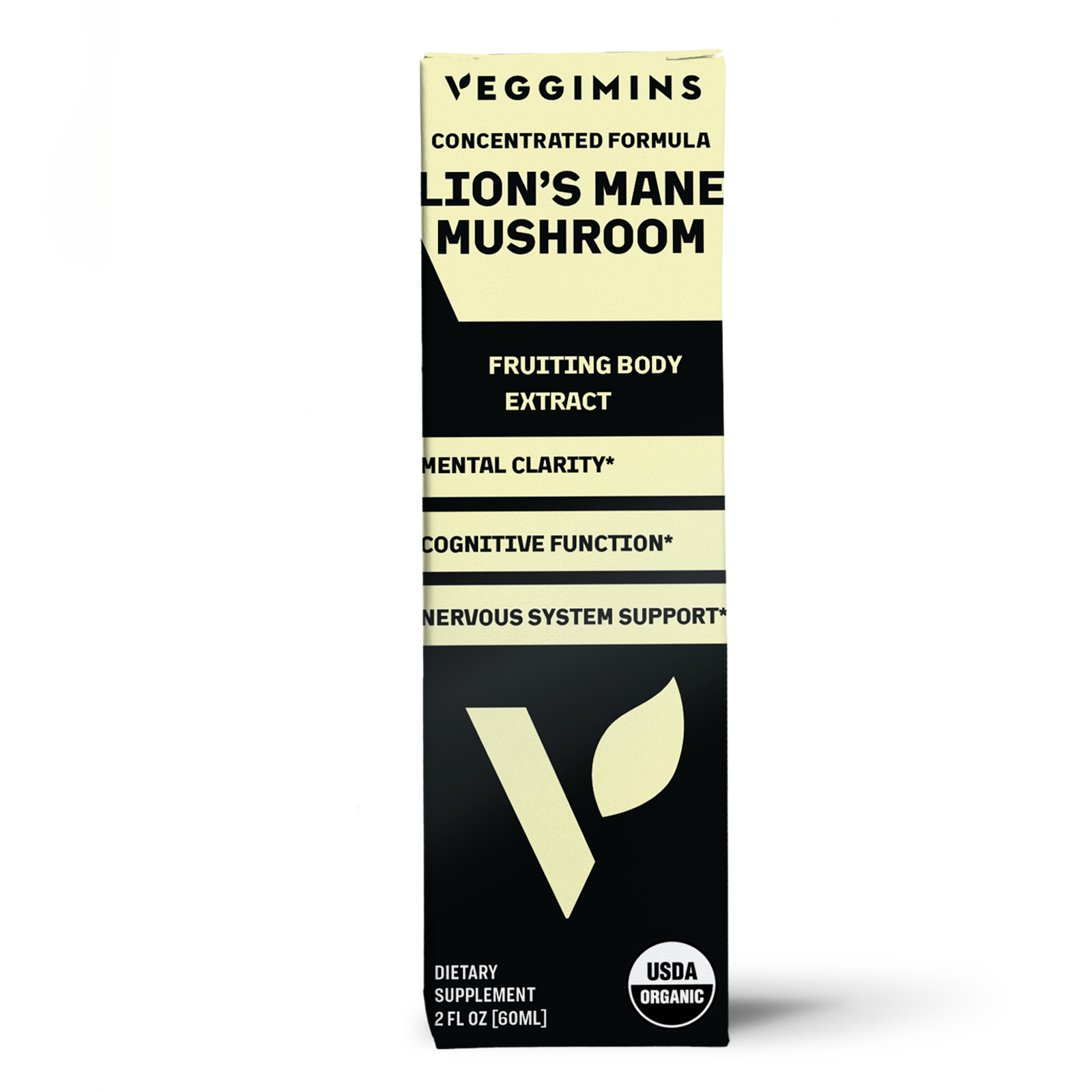 Organic Lion's Mane Mushroom, 2oz