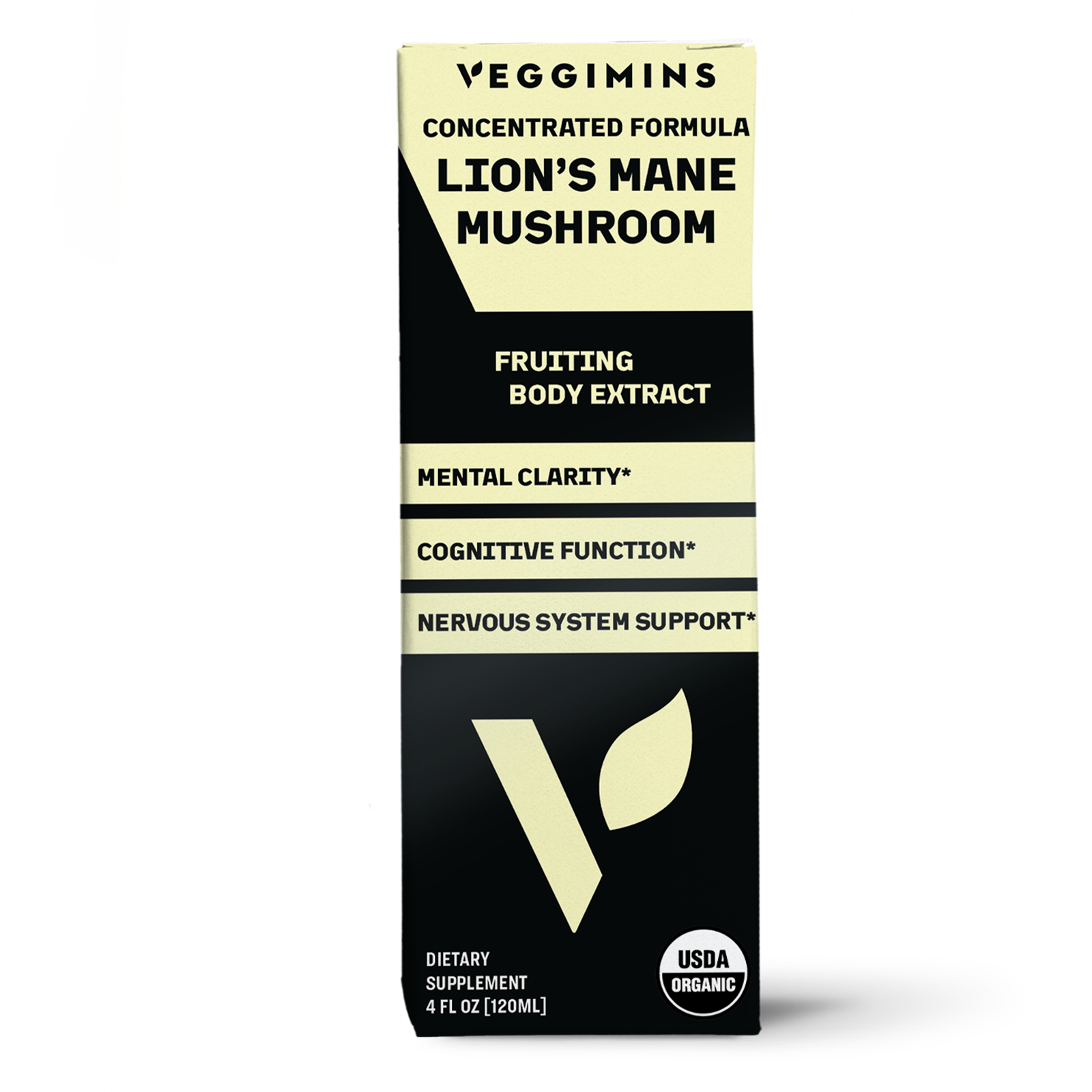 Organic Lion's Mane Mushroom, 4oz